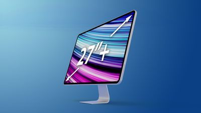 2020 iMac موک اپ فیچر 27 انچ ٹیکسٹ 1