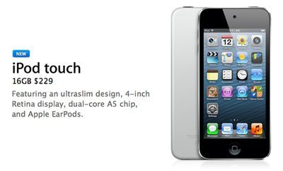 ipod touch 5 16gb