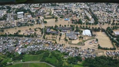 西ヨーロッパの洪水2021年