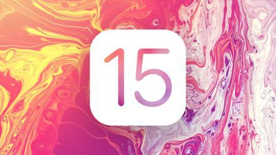 Výsměch ikony iOS 15 v článku
