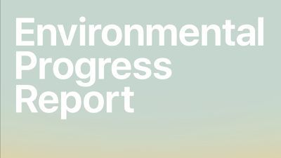Izvješće o napretku u okolišu 2021