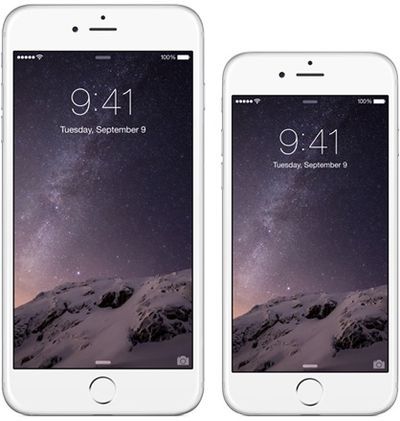 iphone 6 plus 6 side by