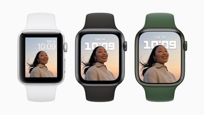 Apple Watch -sarjan 7 suurempi näyttöalue