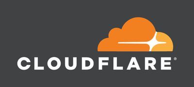 madilim na logo ng cloudflare