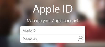 Apple slaptažodžių ID prisijungimas