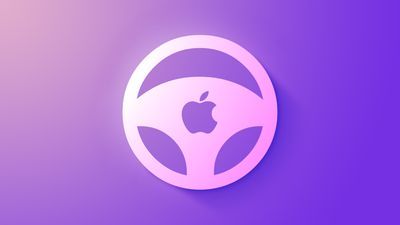 La icona de la roda del cotxe d'Apple té un color violeta