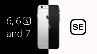 iPhone 6 do 7 proti SE