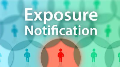 Exposure Notifications W People and Text