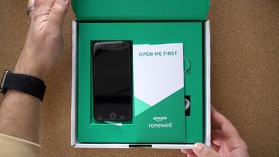 Amazonin kunnostettu iphone box