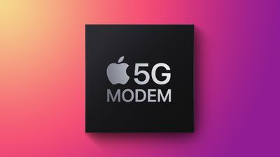 Triada funkcij Apple 5G modema