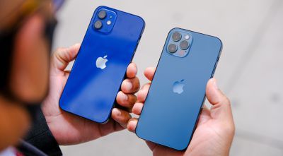 iPhoneの青い色