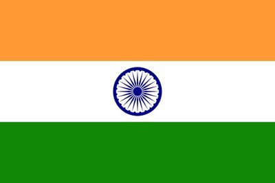 bandera índia