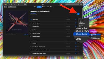 com compartir llistes de reproducció de música d'Apple 1