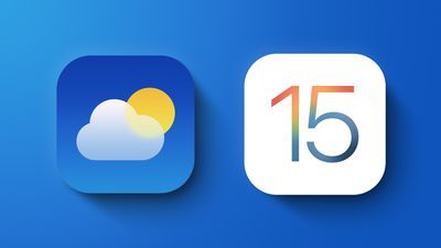 iOS 15 날씨 기능