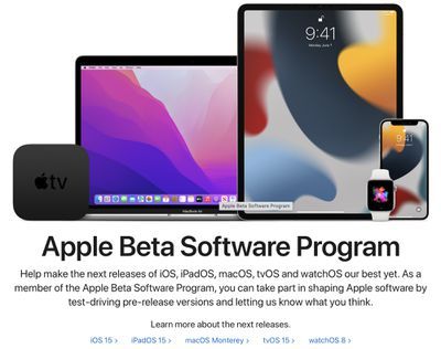 programa beta d'Apple